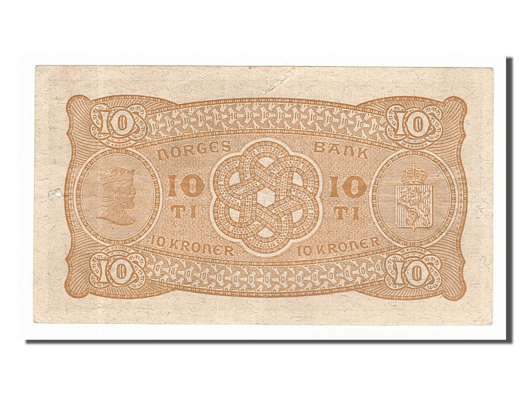 Norway, 10 Kroner, 1936, KM #8c, VF(30-35), V9465612
