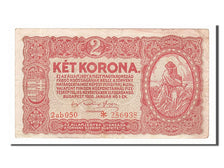 Hungary, 2 Korona, 1920, KM #58, 1920-01-01, VF(30-35), 2ab050