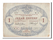 Montenegro, 1 Perper, 1914, KM #15, 1914-07-25, VF(20-25), M16