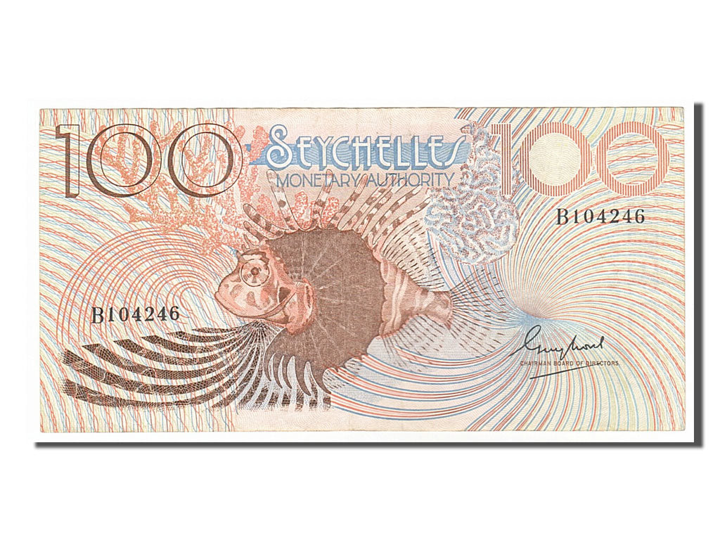 Seychelles, 100 Rupees, 1980, KM #27a, EF(40-45), B104246