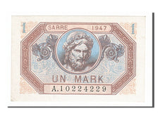 Saar, 1 Mark, 1947 Sarre, 1947, KM #3, 1947-06-01, UNC(63), A.10224229, Saar, 1.