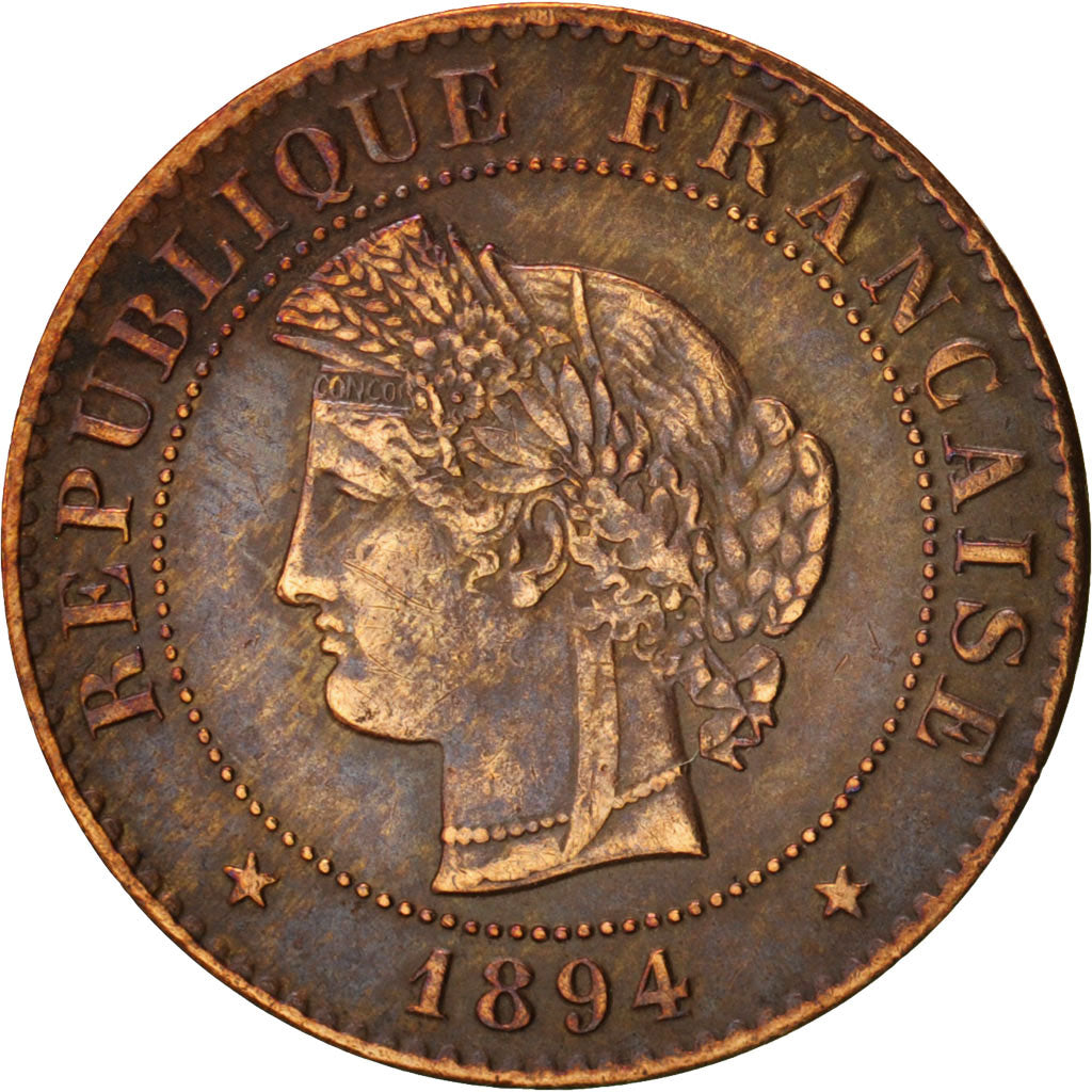 Münze, Frankreich, Cérès, Centime, 1894, Paris, SS, Bronze, KM:826.1