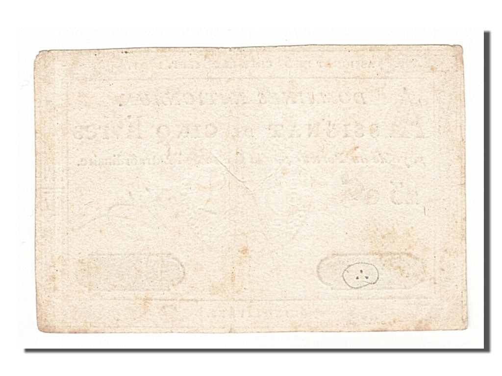 France, 5 Livres, 1791, KM #A49, 1791-09-28, EF(40-45), Lafaurie #144, France,..