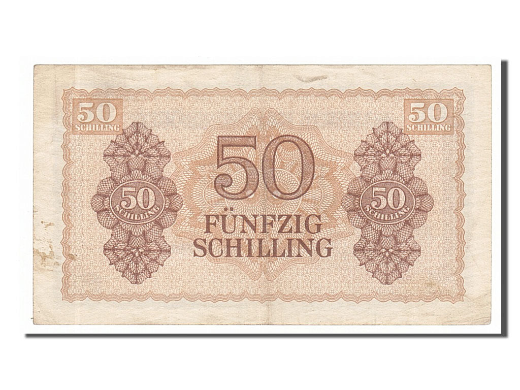 Austria, 50 Schilling, 1944, KM #109, EF(40-45), C/20