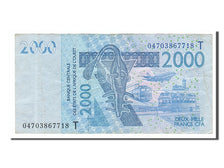 Western Africa, 2000 Francs, 2003, EF(40-45), 04703867718T