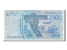 Western Africa, 2000 Francs, 2003, VF(30-35), 04703487015T