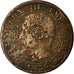 Moneta, Francja, Napoleon III, Napoléon III, Centime, 1855, Lille, VG(8-10)