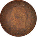 France, Napoleon III, Centime, 1856, Lille, F(12-15), Bronze, KM 775.7,Gadoury86