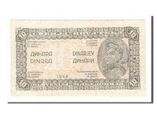 Billet, Yougoslavie, 10 Dinara, 1944, TB