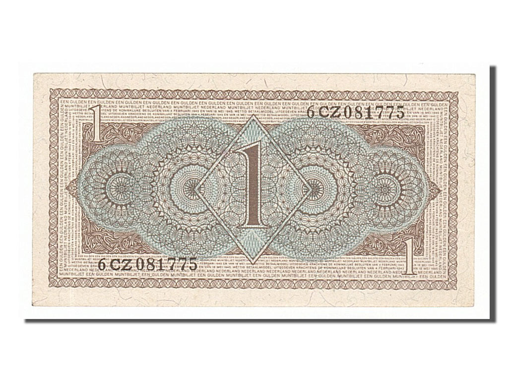 Netherlands, 1 Gulden, 1949, KM #72, 1949-08-08, UNC(60-62), 6CZ081775