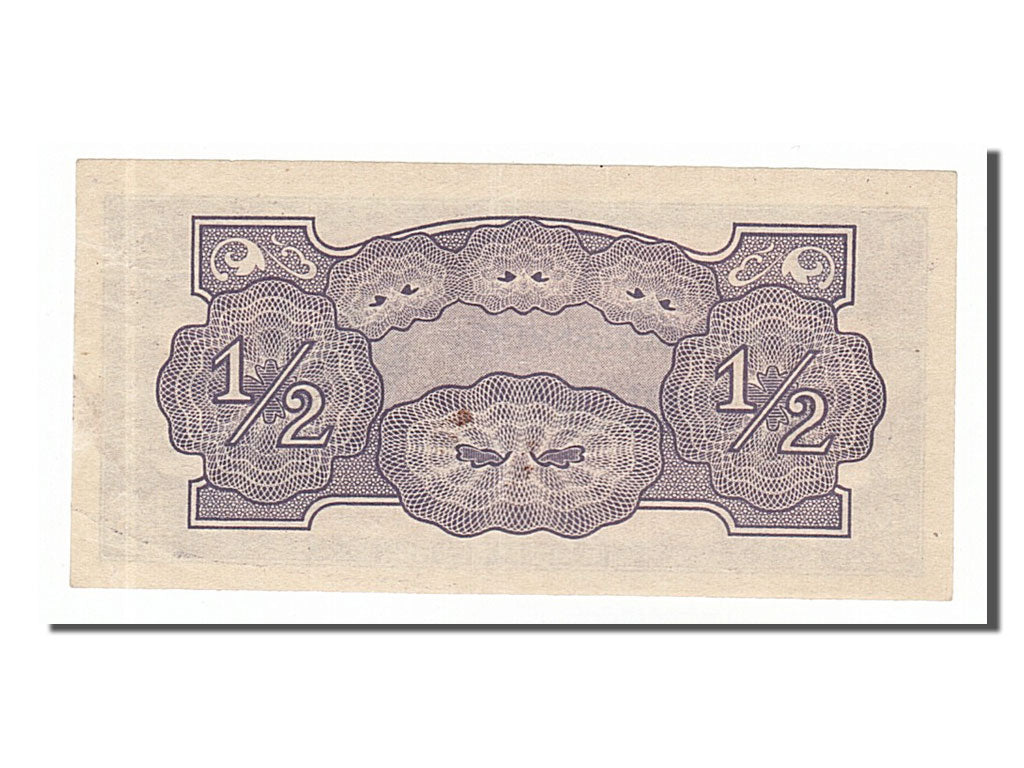 Oceania, 1/2 Shilling, 1942, KM #1a, EF(40-45), OC