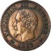 Moneda, Francia, Napoleon III, Napoléon III, Centime, 1857, Bordeaux, MBC