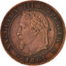 Francia, Napoleon III, Napoléon III, Centime, 1861, Bordeaux, BB, Bronzo, KM...
