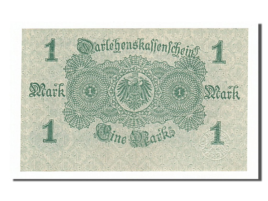 Germany, 1 Mark, 1914, KM #52, 1914-08-12, UNC(63), 78.206536