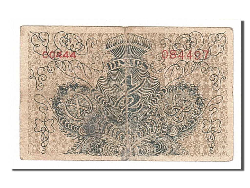 Banknote, Yugoslavia, 1/2 Dinara, 1919, 1919-02-01, VF(20-25)