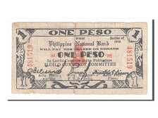 Billete, 1 Peso, 1944, Filipinas, BC+
