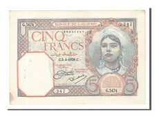 Algérie, 5 Francs type 1913-26