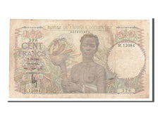 Billet, French West Africa, 100 Francs, 1951, 1951-10-02, TB
