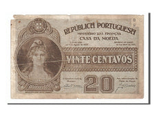 Portugal, 20 Centavos, 1925, KM #102, 1925-04-11, VF(20-25), B9