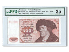 GERMANY, 500 Deutsche Mark, 1977, KM:35b, PMG Ch VF35
