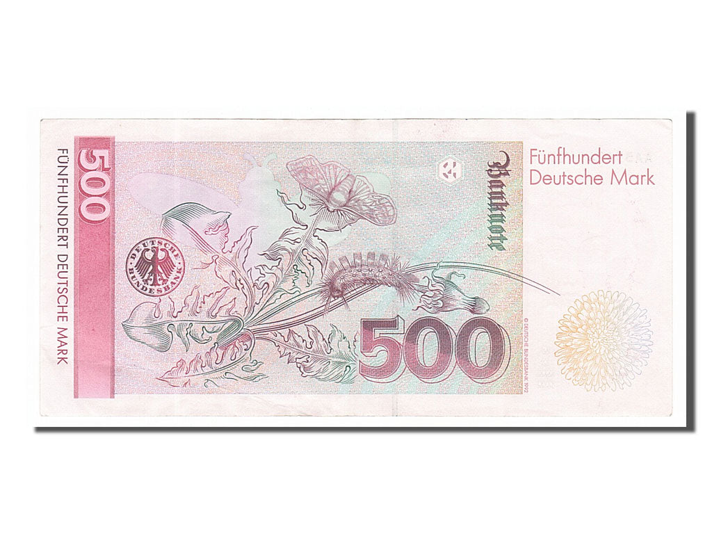Banknote, GERMANY - FEDERAL REPUBLIC, 500 Deutsche Mark, 1991, 1991-08-01