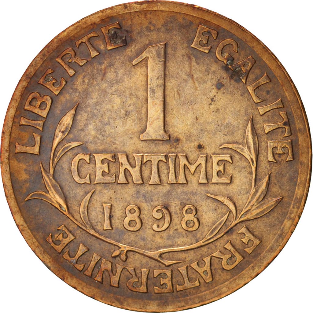 France, Dupuis, Centime, 1898, Paris, EF(40-45), Bronze, KM:840, Gadoury:90