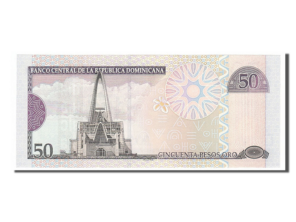 Dominican Republic, 50 Pesos Oro, 2006, KM #176a, UNC(65-70), BA8659174
