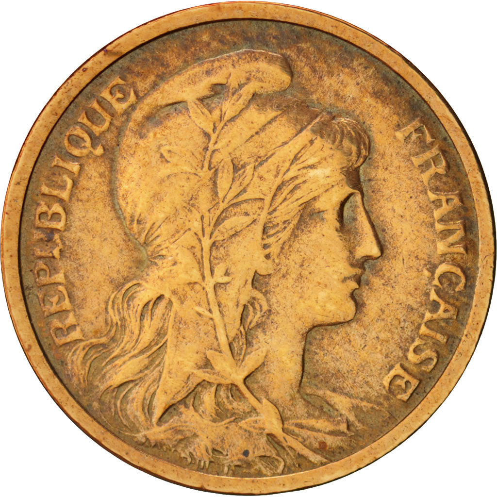 France, Dupuis, Centime, 1901, Paris, EF(40-45), Bronze, KM:840, Gadoury:90