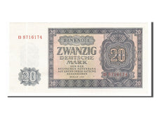 Banknote, Germany - Democratic Republic, 20 Deutsche Mark, 1955, UNC(65-70)