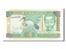 Billet, Gambia, 10 Dalasis, 2001, NEUF
