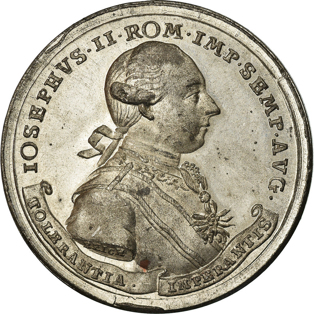 Germania, medaglia, Saint Empire, Edit de Tolérance pour les Protestants, 1782
