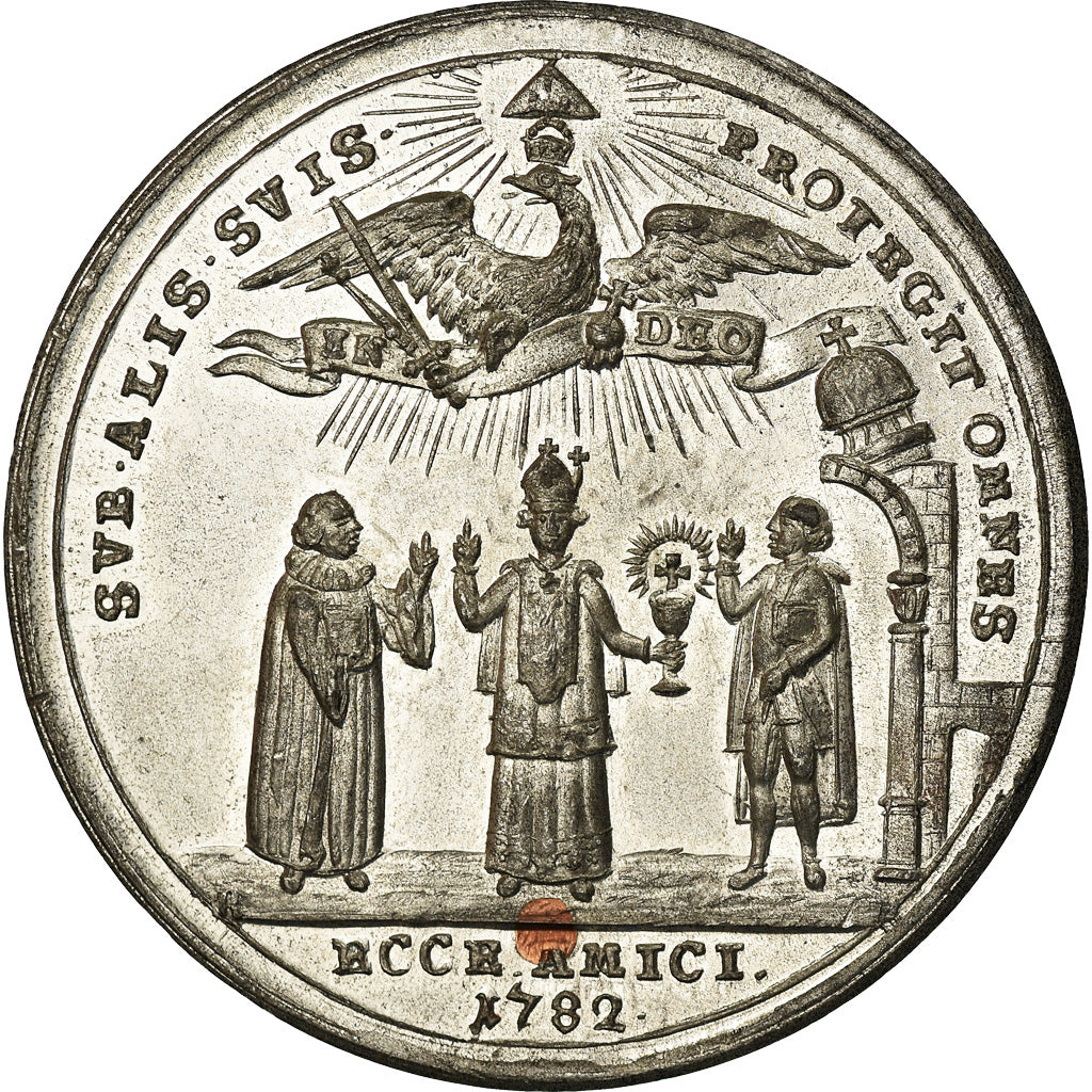 Germania, medaglia, Saint Empire, Edit de Tolérance pour les Protestants, 1782