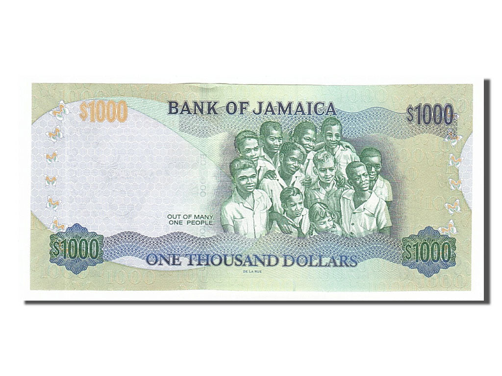 Banknot, Jamaica, 1000 Dollars, 2012, 2012-08-06, UNC(65-70)