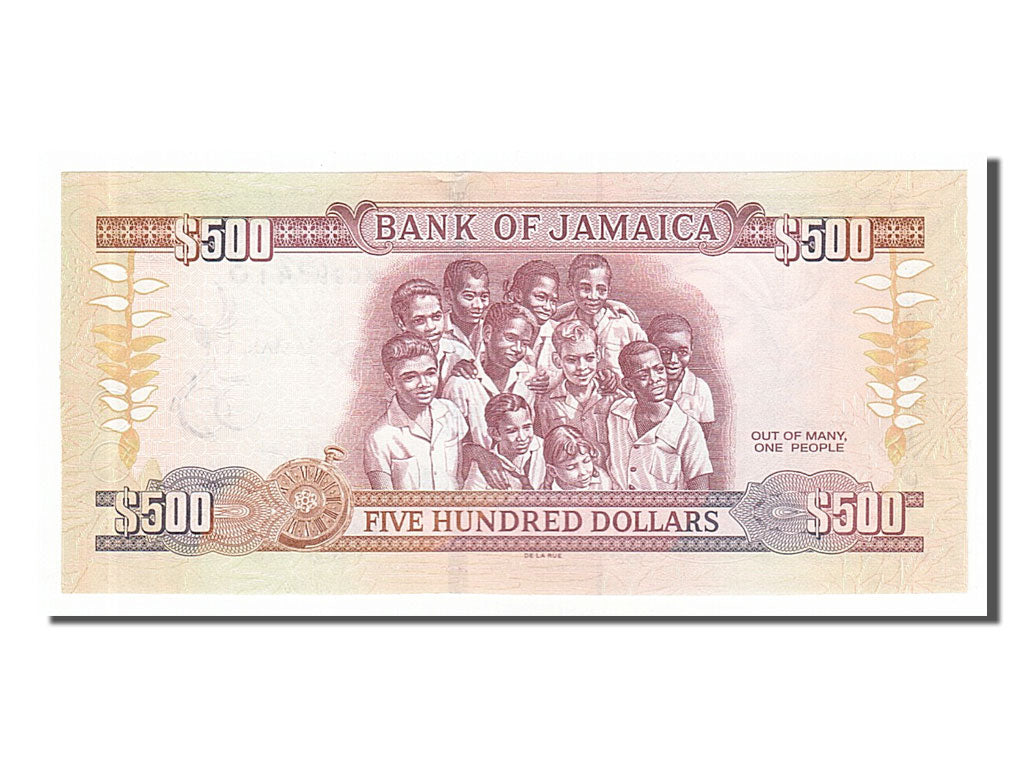 Jamaica, 500 Dollars, 2012, KM #91, 2012-08-06, UNC(65-70), XC998413