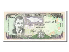 Biljet, Jamaica, 100 Dollars, 2011, 2011-01-15, NIEUW