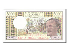Billet, Djibouti, 5000 Francs, 1979, NEUF