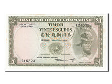 Banknote, Timor, 20 Escudos, 1967, 1967-10-24, UNC(65-70)