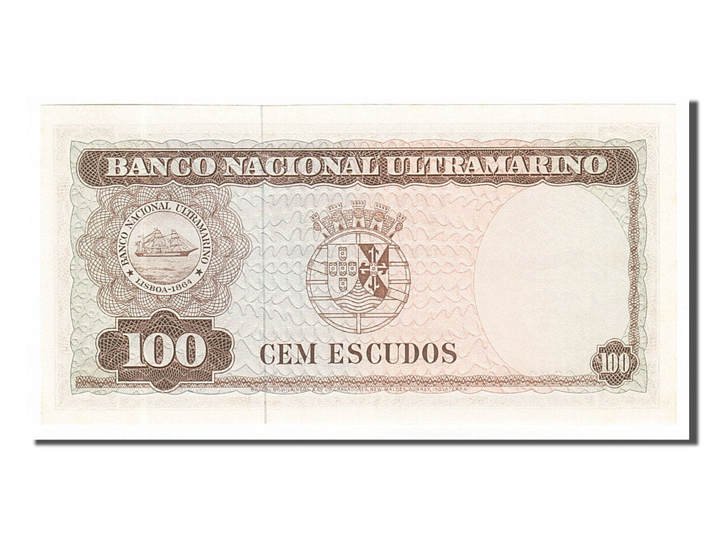 Timor, 100 Escudos, 1963, KM #28a, 1963-04-25, UNC(65-70), 690343