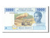 Banknot, Państwa Afryki Środkowej, 1000 Francs, 2002, UNC(65-70)