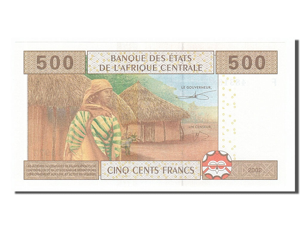 Equatorial Guinea, 500 Francs, 2002, UNC(65-70), F 483188972