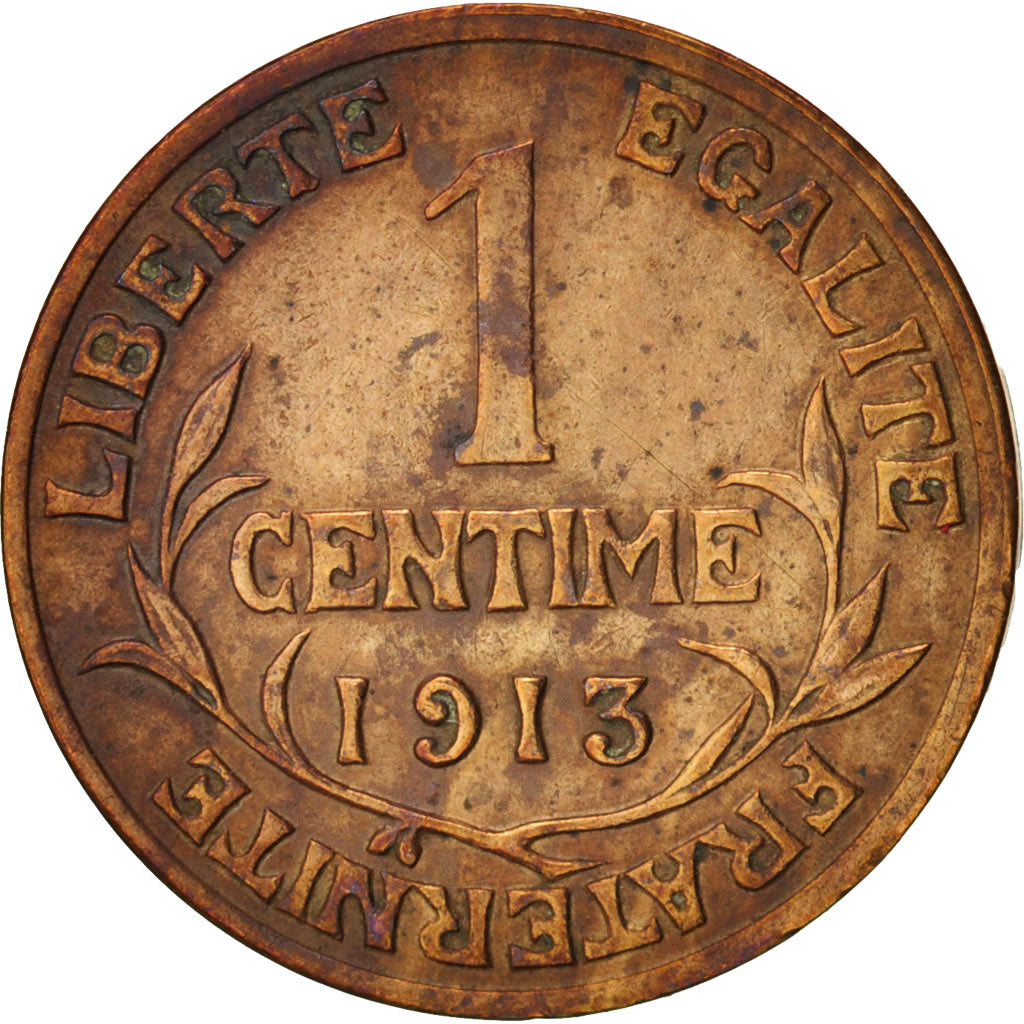 France, Dupuis, Centime, 1913, Paris, EF(40-45), Bronze, KM:840, Gadoury:90
