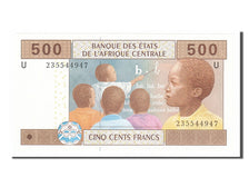 Central African States, 500 Francs, 2002, KM #206U, UNC(65-70), U 235544947