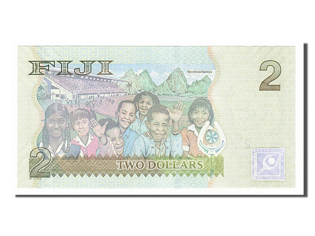 Fiji, 2 Dollars, 2007, KM #109a, UNC(65-70), DA316034