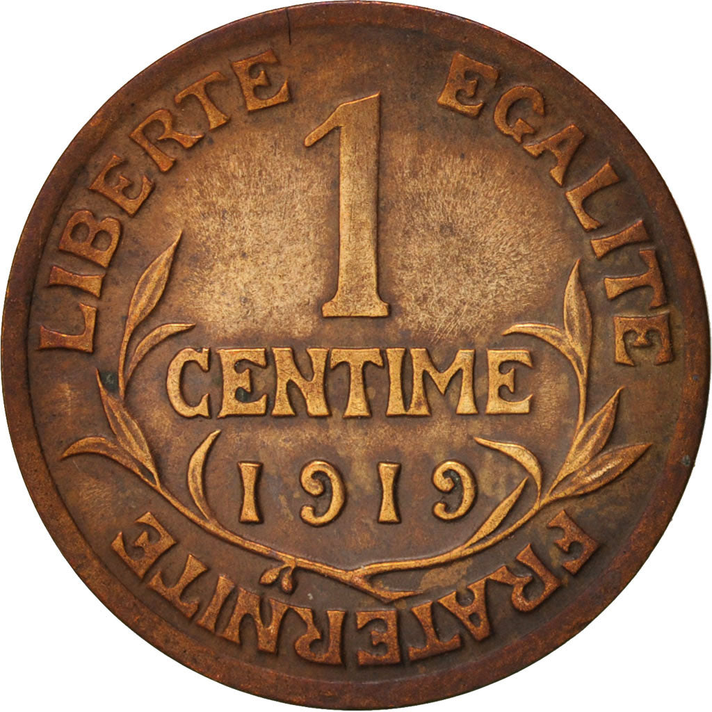 Monnaie, France, Dupuis, Centime, 1919, Paris, TTB, Bronze, KM:840, Gadoury:90
