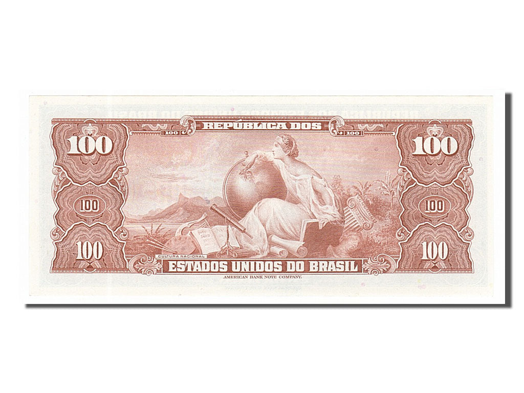 Brazil, 100 Cruzeiros, 1964, UNC(65-70)