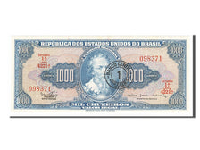 Brésil, 1 Cruzeiro Novo / 1000 Cruzeiros type Cabral