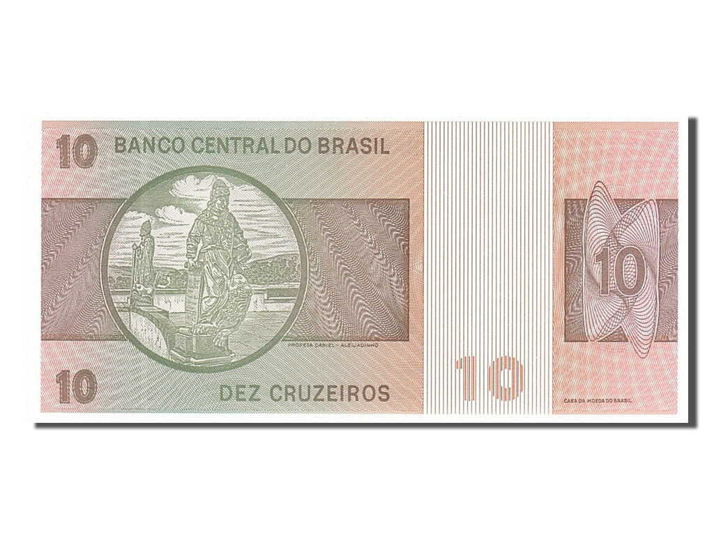 Brazil, 10 Cruzeiros, 1980, KM #193e, UNC(65-70), B03937074249