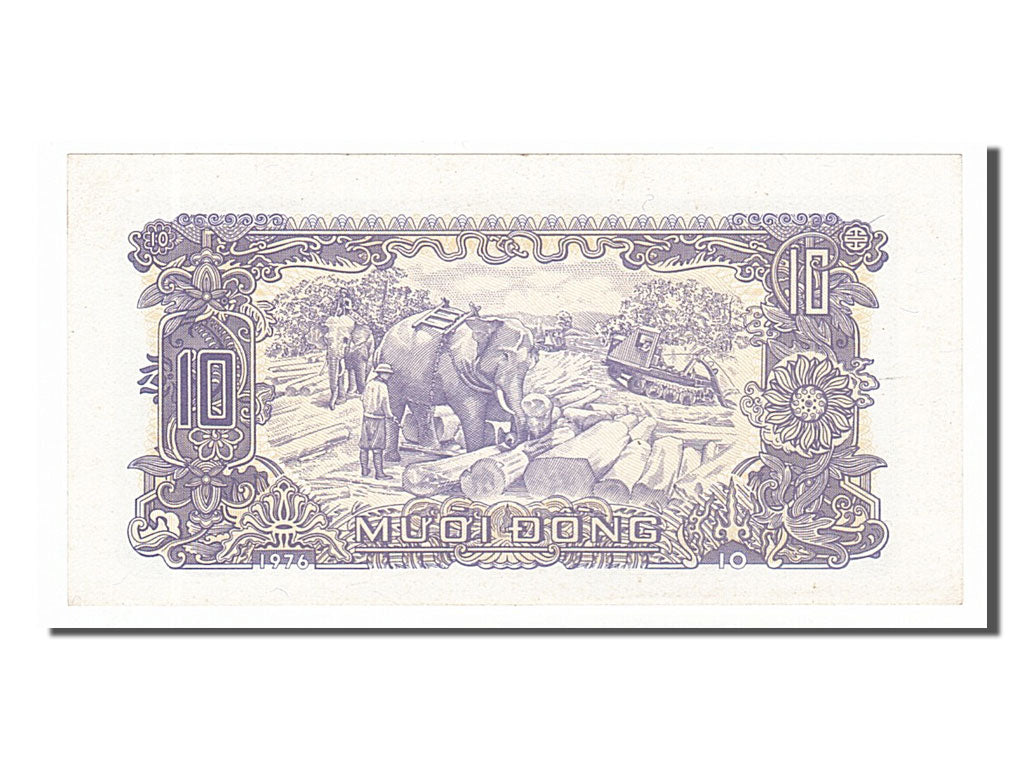 Viet Nam, 10 D<ox>ng, 1976, KM #82a, UNC(65-70), PU0470924