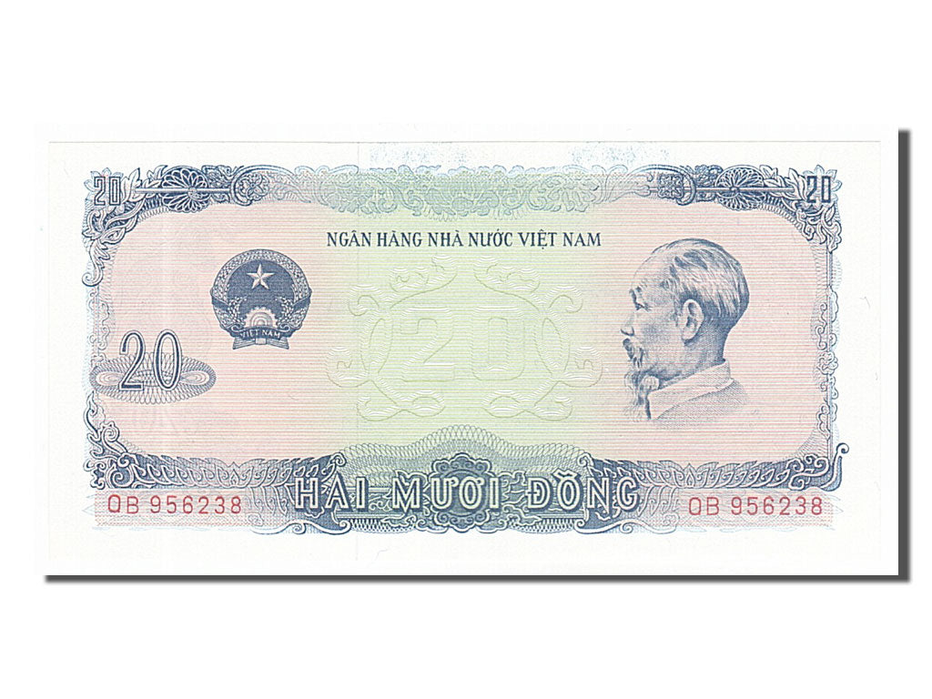 Viet Nam, 20 D<ox>ng, 1976, KM #83a, UNC(65-70), OB956238