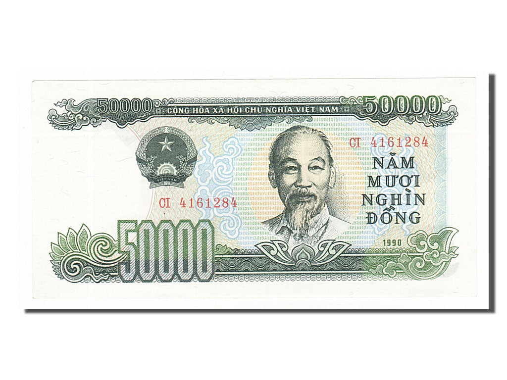 Viet Nam, 50,000 D<ox>ng, 1990, KM #111a, UNC(65-70), CI4161284